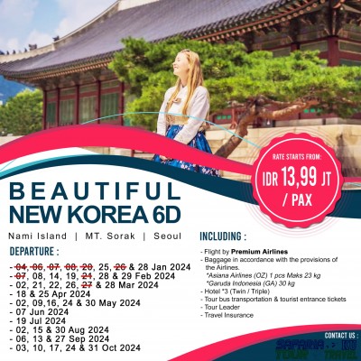 BEAUTIFUL NEW KOREA 6D 2024